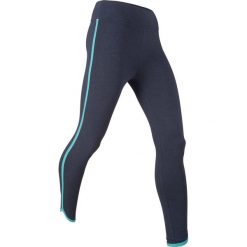 Legginsy sportowe ze stretchem, dł. 7/8, Level 1 bonprix ciemnoniebieski melanż. Legginsy marki Nike. Za 37.99 zł.
