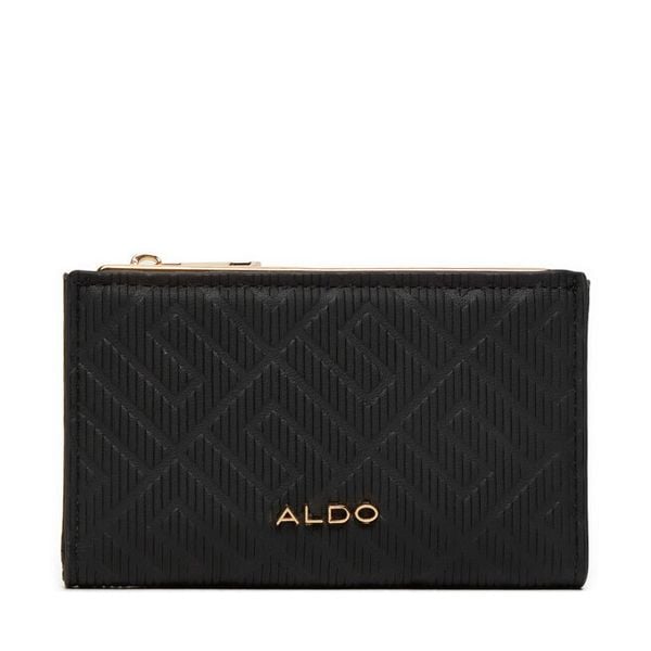 Portfel Aldo. Czarne portfele Aldo, bez wzorów. Za 69.99 zł.