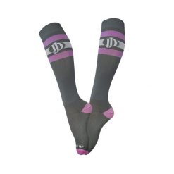 Skarpety do jazdy konnej JD ATTACK Debby II. Szare skarpetki JD ATTACK, bez wzorów. Za 49.00 zł.