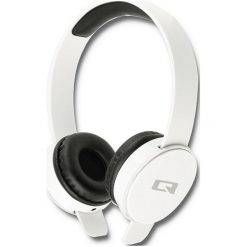 Qoltec 50824 Biały Słuchawki. Białe słuchawki nauszne Qoltec. Za 39.99 zł.