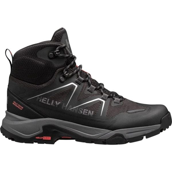 Damskie buty trekkingowe Helly Hansen Cascade HT. Czarne buty trekkingowe Helly Hansen, bez wzorów, z gumy, bez zapięcia. Za 765.65 zł.