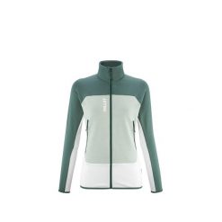 Bluza turystyczna damska Millet Fusion Grid Jkt W active fit Polartec PowerGrid. Niebieskie bluzy Millet, l, bez wzorów, z tkaniny, bez kaptura. Za 679.00 zł.