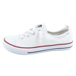 Buty Lee Cooper LCW-25-02-3296L trampki białe. Białe trampki bez wzorów, z gumy, klasyczne, bez zapięcia. Za 183.88 zł.