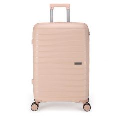 Walizka duża Semi Line. Brązowe walizki Semi-line, duże. Za 219.99 zł.