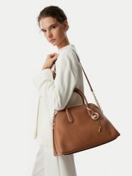 MICHAEL Michael Kors Torebka 30T6GX4S7L Brązowy. Brązowe torebki klasyczne MICHAEL Michael Kors, bez wzorów, ze skóry, bez dodatków. Za 1,579.00 zł.