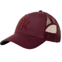 Czapka z daszkiem dla dorosłych 47 Brand MLB New York Yankees Branson Cap. Brązowe czapki z daszkiem 47 Brand, bez wzorów, z bawełny, sportowe. Za 178.50 zł.