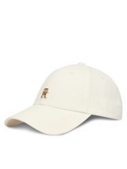 Tommy Hilfiger Czapka z daszkiem Th Elevated Chic Cap AW0AW17631 Biały. Białe czapki z daszkiem Tommy Hilfiger, bez wzorów, z bawełny. Za 209.99 zł.
