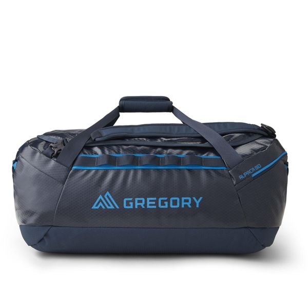 Torba podróżna Gregory Alpaca 60. Niebieskie torby podróżne Gregory, bez wzorów, z materiału, na ramię. Za 739.90 zł.