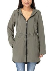 Timezone Parka w kolorze khaki rozmiar: W25/L28. Brązowe płaszcze Timezone, l, bez wzorów, bez kaptura. Za 69.99 zł.