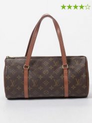 Louis Vuitton Torebka "Papillon 30" w kolorze brązowym - 30 x 15 x 15 cm rozmiar: onesize. Brązowe torebki klasyczne Louis Vuitton, bez wzorów, z materiału, bez dodatków. Za 3,588.99 zł.