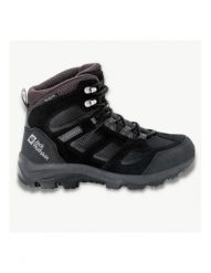 Damskie buty turystyczne Jack Wolfskin Vojo 3 Texapore. Czarne trekkingi Jack Wolfskin, bez wzorów, z gumy, bez zapięcia, trekkingowe. Za 557.50 zł.