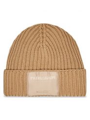 Patrizia Pepe Czapka 2F0048/K070-B778 Beżowy. Brązowe czapki zimowe Patrizia Pepe, bez wzorów, z materiału. Za 539.99 zł.