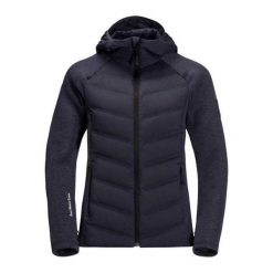 Damska Kurtka Tasman. Czarne kurtki Jack Wolfskin, s, bez wzorów, z materiału, z kapturem. Za 534.99 zł.