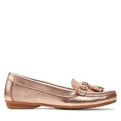 Mokasyny Filipe. Czerwone mokasyny Filipe, bez wzorów. Za 219.99 zł.