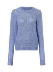 IPURI Sweter z dzianiny Kobiety niebieski, L. Niebieskie swetry IPURI, l, bez wzorów, z dzianiny, bez ramiączek. Za 299.95 zł.