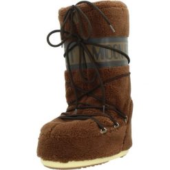 Buty MOON BOOT MB ICON FLEECE Brązowy. Brązowe buty trekkingowe Moon Boot, bez wzorów, z syntetyku, bez zapięcia, trekkingowe. Za 1,309.99 zł.