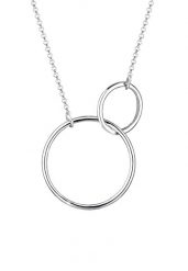 Elli Elli Naszyjnik Kreis Rund Ring Geo Trend 925 Sterling Silber Naszyjniki 1 ct Damski. Szare naszyjniki Elli, z materiału, srebrne. Za 283.99 zł.