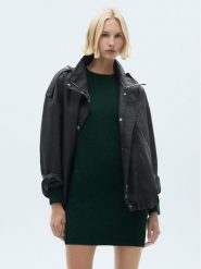 Mango Sukienka dzianinowa Eliote 77037709 Zielony Regular Fit. Zielone sukienki Mango, xl, bez wzorów, z dzianiny, bez kołnierzyka, bez ramiączek. Za 49.99 zł.