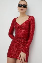 Elisabetta Franchi sukienka kolor czerwony mini dopasowana. Czerwone sukienki Elisabetta Franchi, bez wzorów, bez kołnierzyka, bez ramiączek, maxi, dopasowane. W wyprzedaży za 1,799.90 zł.