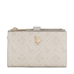 Portfel U.S. Polo Assn. Brązowe portfele U.S. Polo Assn., bez wzorów. Za 199.99 zł.