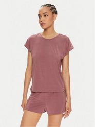 Calvin Klein Underwear Koszulka piżamowa 000QS7157E Różowy Relaxed Fit. Czerwone koszule nocne Calvin Klein Underwear, xs, bez wzorów, bez ramiączek. Za 149.99 zł.