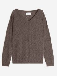 Perfect Cashmere Kaszmirowy sweter "Madison" w kolorze szarobrązowym rozmiar: S. Brązowe swetry Perfect Cashmere, s, bez wzorów, z kaszmiru, bez ramiączek. Za 413.99 zł.