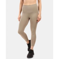 Damskie legginsy fitness Kilpi RIVIAN-W z funkcją OPTI-DRY. Czarne legginsy Kilpi, bez wzorów, sportowe. Za 153.53 zł.