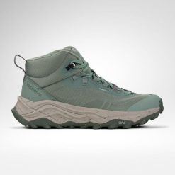 Damskie buty trekkingowe Rossignol Altiridge R-Shell Dry. Zielone buty do biegania Rossignol, na lato, bez zapięcia. Za 799.00 zł.