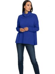 Heine Golf w kolorze niebieskim rozmiar: 46. Niebieskie swetry Heine, bez wzorów, bez ramiączek. Za 60.99 zł.