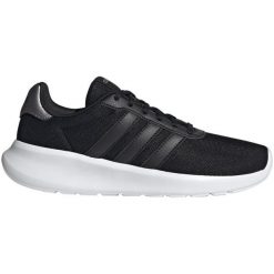 Buty do biegania adidas Lite Racer 3.0 W GY0699 czarne. Czarne buty do biegania bez wzorów, z gumy, bez zapięcia, do biegania. Za 345.47 zł.