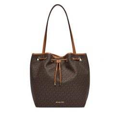 Torebka MICHAEL Michael Kors. Brązowe torebki klasyczne MICHAEL Michael Kors, bez wzorów, klasyczne, bez dodatków. Za 1,579.00 zł.