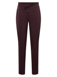 &Co Woman Spodnie "Penny" w kolorze brązowym rozmiar: L. Brązowe spodnie materiałowe &Co Woman, bez wzorów, z materiału, z podwyższonym stanem. Za 239.99 zł.