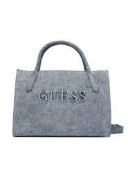 Guess Torebka Jodi HWDG97 69220 Niebieski jasny. Niebieskie torebki klasyczne Guess, z aplikacjami, z materiału, bez dodatków. Za 679.99 zł.