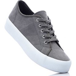 Sneakersy na podeszwie platformie bonprix dymny szary. Buty sportowe lifestyle marki NABAIJI. Za 89.99 zł.