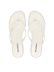 KARL LAGERFELD Japonki Jelly Hell KL83006 VT1 Biały. Białe japonki KARL LAGERFELD, bez wzorów, z syntetyku. Za 421.99 zł.