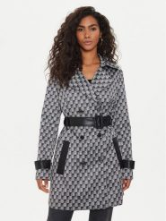 Guess Płaszcz przejściowy Luana W4YL41 WFJ02 Czarny Regular Fit. Czarne płaszcze Guess, xl, z aplikacjami, z syntetyku, bez kaptura. Za 489.99 zł.