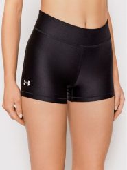 Under Armour Szorty sportowe HeatGear® 1360925 Czarny Slim Fit. Czarne szorty sportowe Under Armour, bez wzorów, z syntetyku, na fitness i siłownię. Za 99.99 zł.