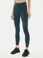 Nike Legginsy FB8766 Zielony Tight Fit. Zielone legginsy Nike, bez wzorów, z syntetyku. Za 159.99 zł.