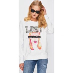 Silvian Heach - Bluza. Białe bluzy Silvian Heach, m, z aplikacjami, z bawełny, bez kaptura. W wyprzedaży za 219.90 zł.