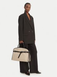 Coccinelle Torebka ULE Coccinellesabine E1 ULE 18 01 01 Beżowy. Brązowe torebki klasyczne Coccinelle, bez wzorów, z materiału, bez dodatków. Za 2,049.00 zł.