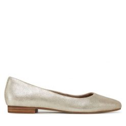 Baleriny Toms. Żółte baleriny TOMS, bez wzorów, bez obcasa, bez zapięcia. Za 239.99 zł.