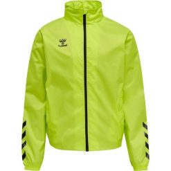 Kurtka ortalionowa piłkarska dla dorosłych Hummel Core XK Spray Jacket. Zielone kurtki Hummel, m, bez wzorów, sportowe, bez kaptura. Za 216.85 zł.