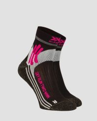 Skarpety biegowe damskie X-Socks Sky Run Two 4.0. Białe skarpetki X-Socks, bez wzorów. Za 75.00 zł.