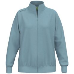 Damska bluza dresowa Erima TS. Niebieskie bluzy bez kaptura Erima, bez wzorów, z dresówki, bez kaptura, na fitness i siłownię. Za 193.00 zł.