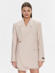 Herskind Marynarka Lilith 5010993 Beżowy Regular Fit. Brązowe marynarki i żakiety Herskind, bez wzorów, z syntetyku, bez ramiączek. Za 1,079.00 zł.