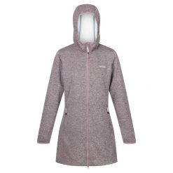 Damska polarowa długa kurtka Regatta Bloomfield. Czerwone kurtki Regatta, bez wzorów, z polaru, sportowe, bez kaptura. W wyprzedaży za 234.00 zł.