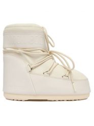 Moon Boot Śniegowce 80D1409380 Écru. Śniegowce Moon Boot, bez wzorów, ze skóry, bez zapięcia. Za 989.99 zł.
