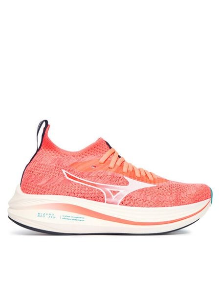 Mizuno Buty do biegania Neo Zen J1GD2586 Koralowy. Pomarańczowe buty do biegania Mizuno, bez wzorów, z materiału, bez zapięcia, do biegania. Za 589.99 zł.