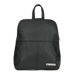 Plecak- torebka 2w1 czarna Beltimore 021. Czarne plecaki bez wzorów, ze skóry, bez dodatków. Za 175.99 zł.