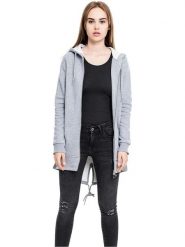Urban Classics Bluza w kolorze szarym rozmiar: M. Szare bluzy Urban Classics, m, bez wzorów, bez ramiączek, bez kaptura. Za 122.96 zł.